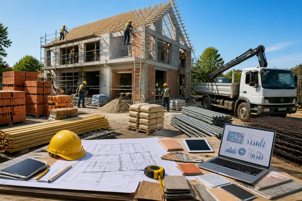 découvrez tous les postes de coût essentiels pour établir le budget d'une construction de maison et planifiez votre projet en toute sérénité.