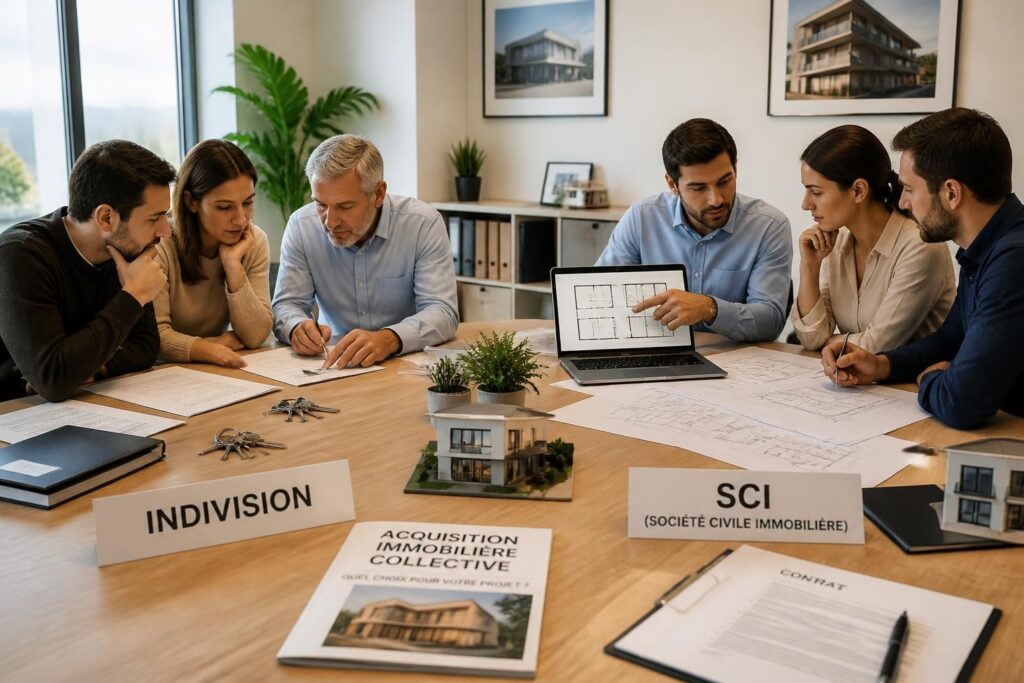découvrez les avantages et inconvénients d'acheter un bien immobilier à plusieurs en indivision ou via une sci, pour choisir la meilleure option adaptée à votre projet.