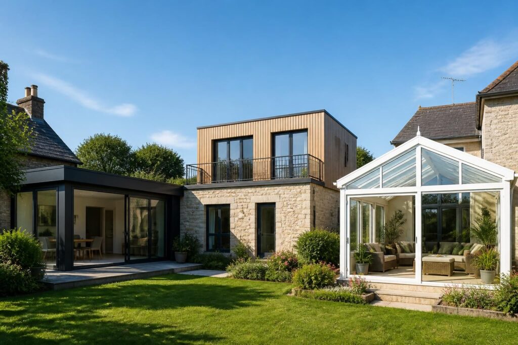 découvrez comment agrandir votre maison grâce à une extension, une surélévation ou une véranda pour gagner de l'espace et améliorer votre confort.