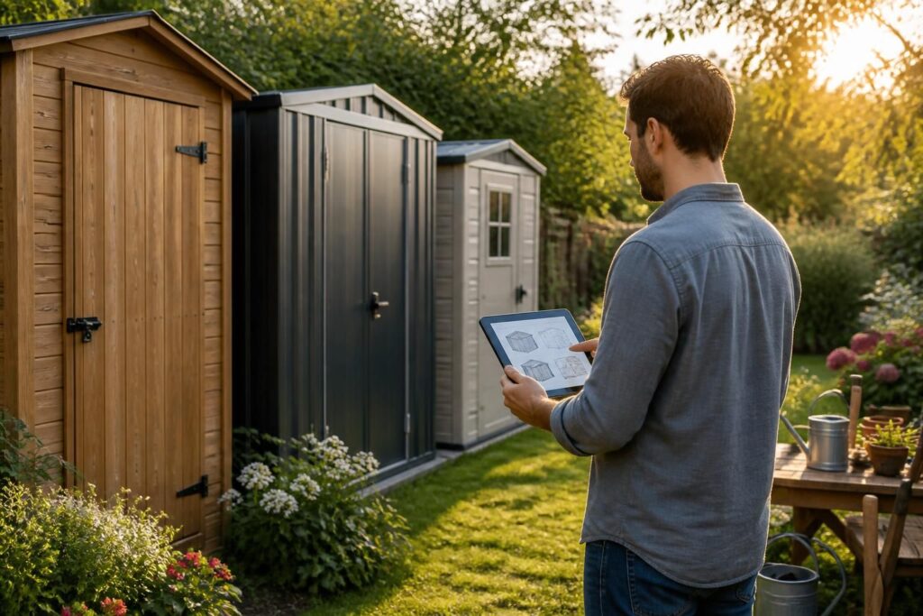 découvrez comment choisir l'abri de jardin idéal en explorant les différents matériaux disponibles et les démarches à suivre pour une installation réussie.