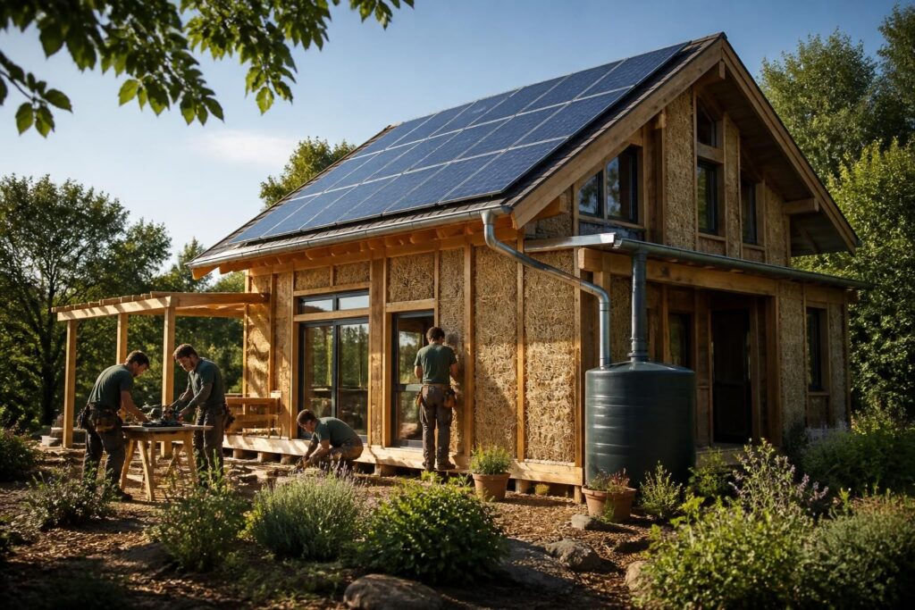découvrez comment construire une maison écologique en choisissant des matériaux durables et des solutions innovantes pour un habitat respectueux de l'environnement.