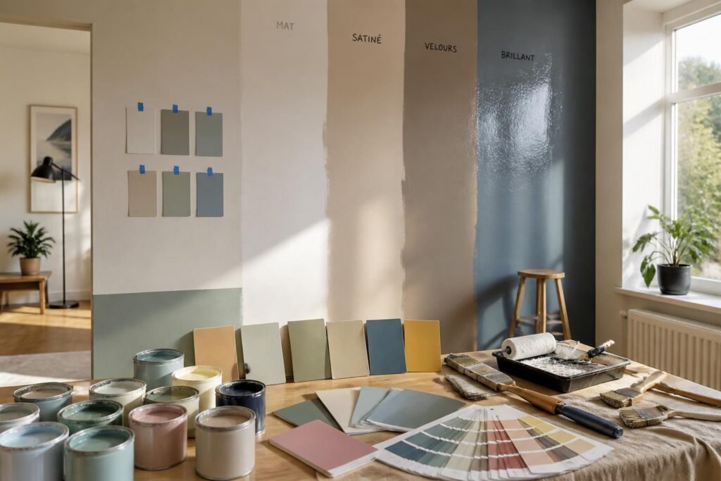 découvrez comment choisir les couleurs et finitions idéales pour peindre vos murs et transformer votre intérieur avec style et harmonie.