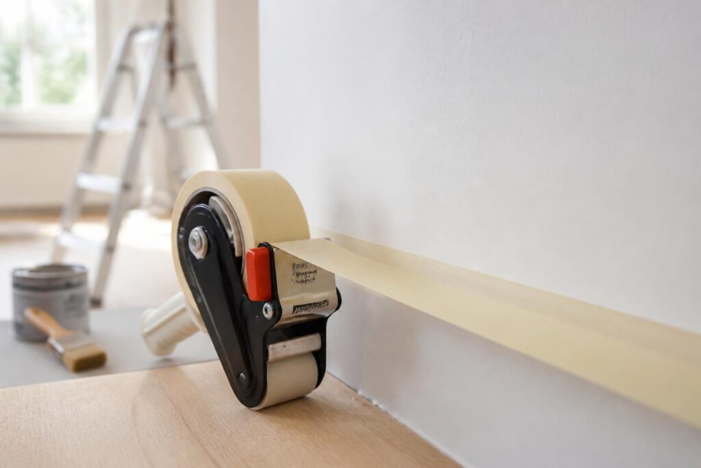 découvrez le dérouleur scotch peintre, l’outil essentiel pour un masquage précis et efficace, garantissant des finitions impeccables lors de vos travaux de peinture.
